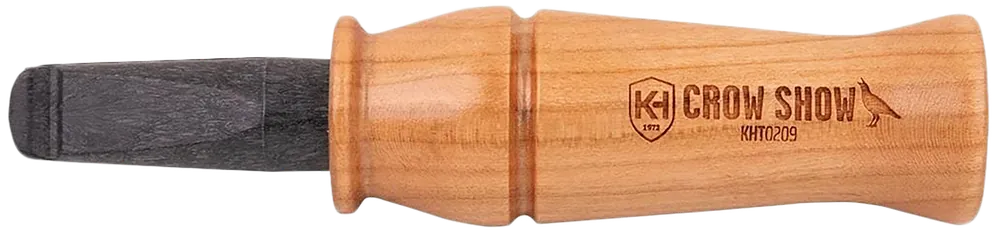 Crow Show Locator Call for Turkey Hunting - Knight & Hale KHT0209 Brown Wood