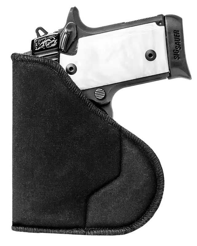 Sentry HexGrip IWB Black Nylon Holster for Small Revolvers, 2-3" Barrel, Ambidextrous