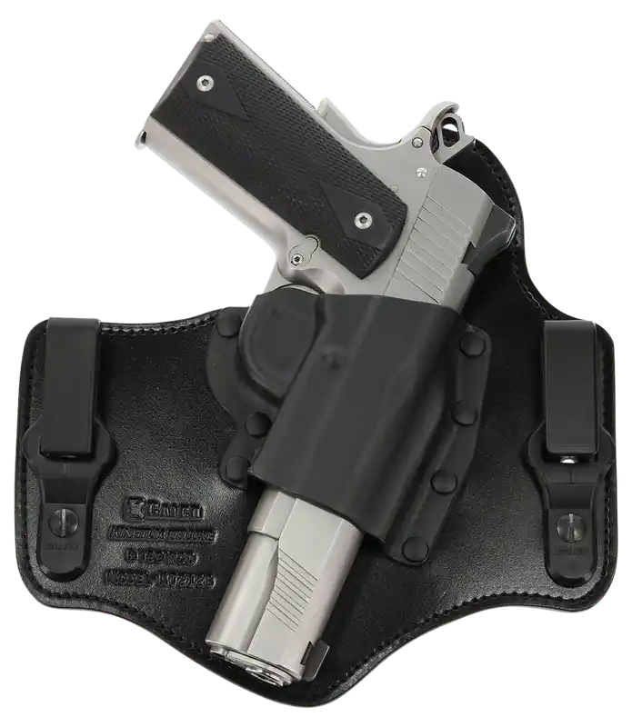 Galco KingTuk Deluxe IWB Holster for Sig P365/XL/5X - Right Handed, Black Kydex/Leather UniClip