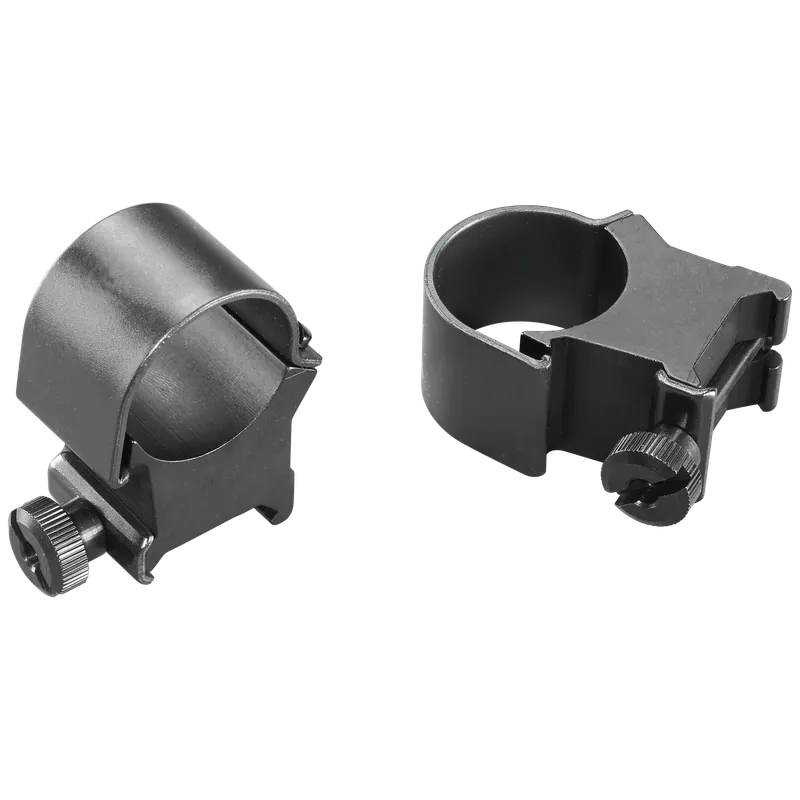 Weaver 49044 Detachable 1" Extra High Matte Black Mount Rings