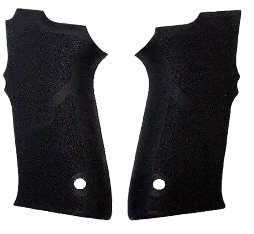Hogue 40010 Black Rubber Grip Panels for S&W Models 5906 and 4006