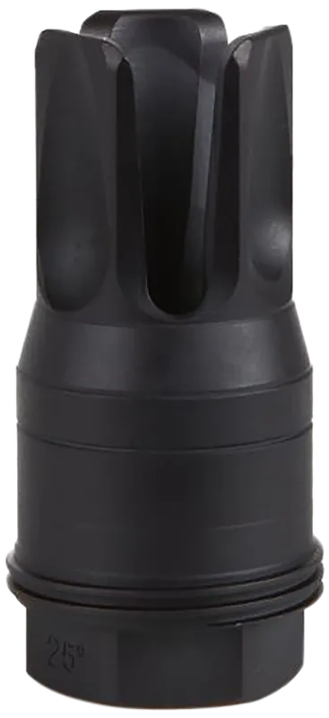 Sig Sauer SL55612X2825DEGF Clutch-Lok QD Flash Hider for 5.56mm Taper Lok Barrels, Black Stainless Steel