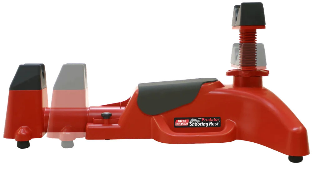 MTM Case-Gard PSR-30 Predator Shooting Rest for Rifles and Shotguns - Red