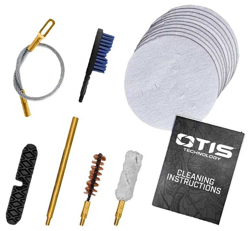Otis FG7019MM Patriot 9mm Pistol Cleaning Kit - 15 Piece Set in Yellow Case