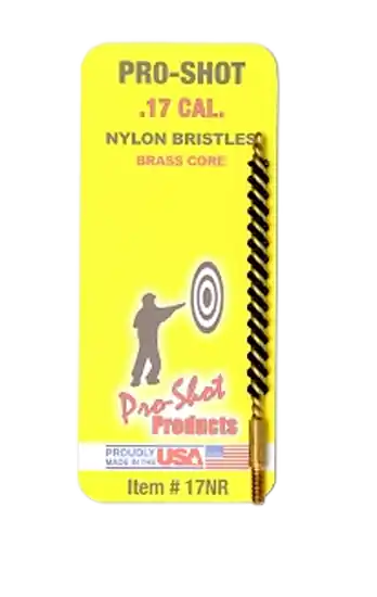 7mm Rifle Bore Brush with Nylon Bristles and Brass Core