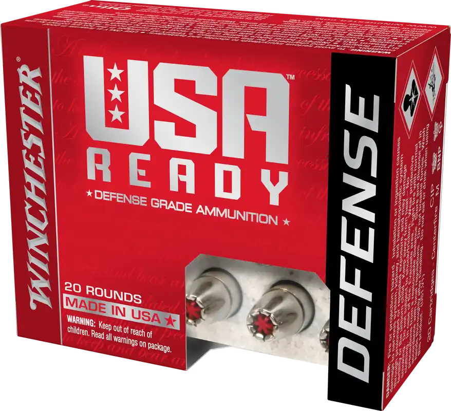 Winchester USA Ready 45ACP 200gr Hex Vent HP Ammo - 20/Box