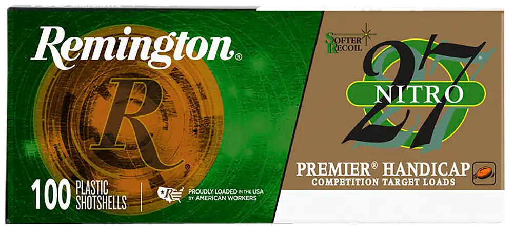 Remington Premier Nitro 27 Handicap 12 Gauge Shotgun Shells - 100 Rounds