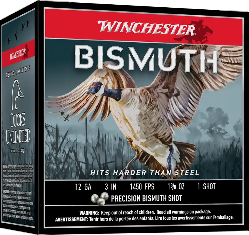 Winchester 12 Gauge Bismuth Ammo - 3" 1 3/8oz, 1 Shot, 25/Box