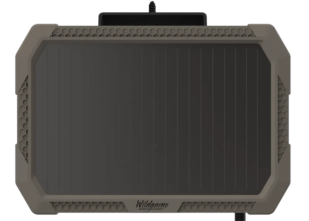 Solar-Powered 3,000 mAh Battery Charger by Wildgame Innovations