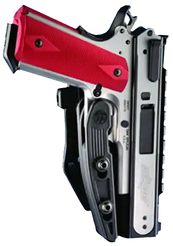 Hogue 00500 PowerSpeed OWB Black Polymer Belt Clip for Semi-Auto Ambidextrous Use
