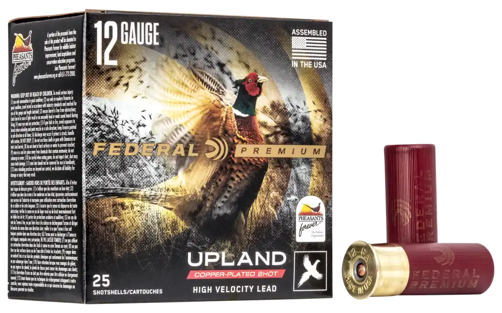 Federal Premium Wing-Shok Pheasant Forever 12 Gauge High Velocity Shotgun Shells