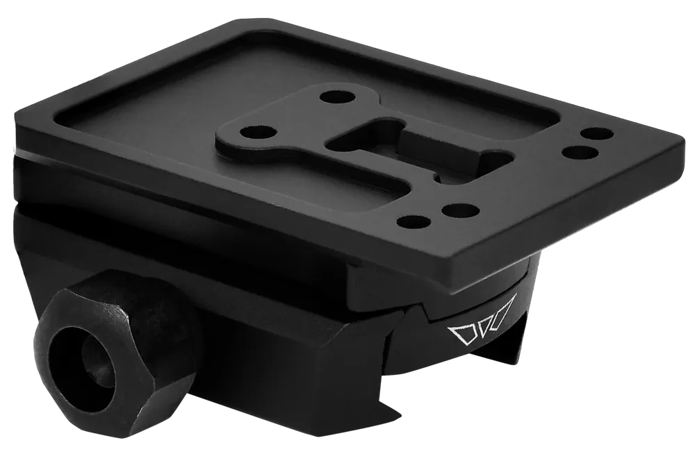 Warne 6104M Tactical Black Anodized Red-Dot Riser for Holosun AEMS