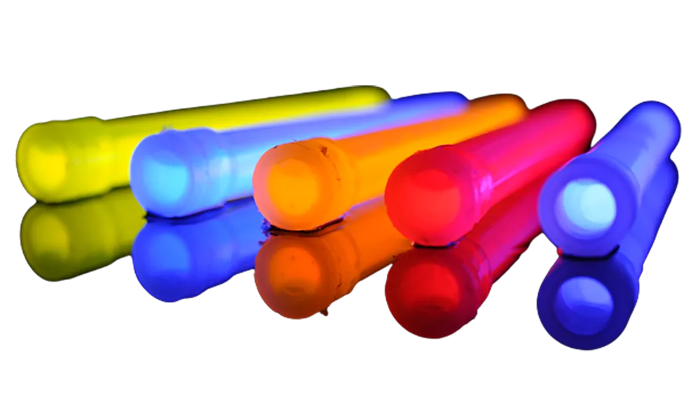 Humvee Adventure Gear Multi-Color 6" Light Stick Family Pack - 10 Weatherproof Lights