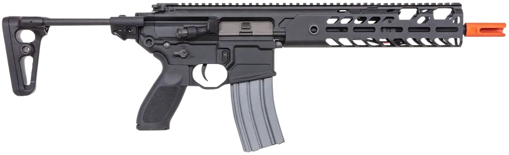 Sig Sauer MCX AEG Airgun, 6mm, 120rd, Black, Adjustable Stock