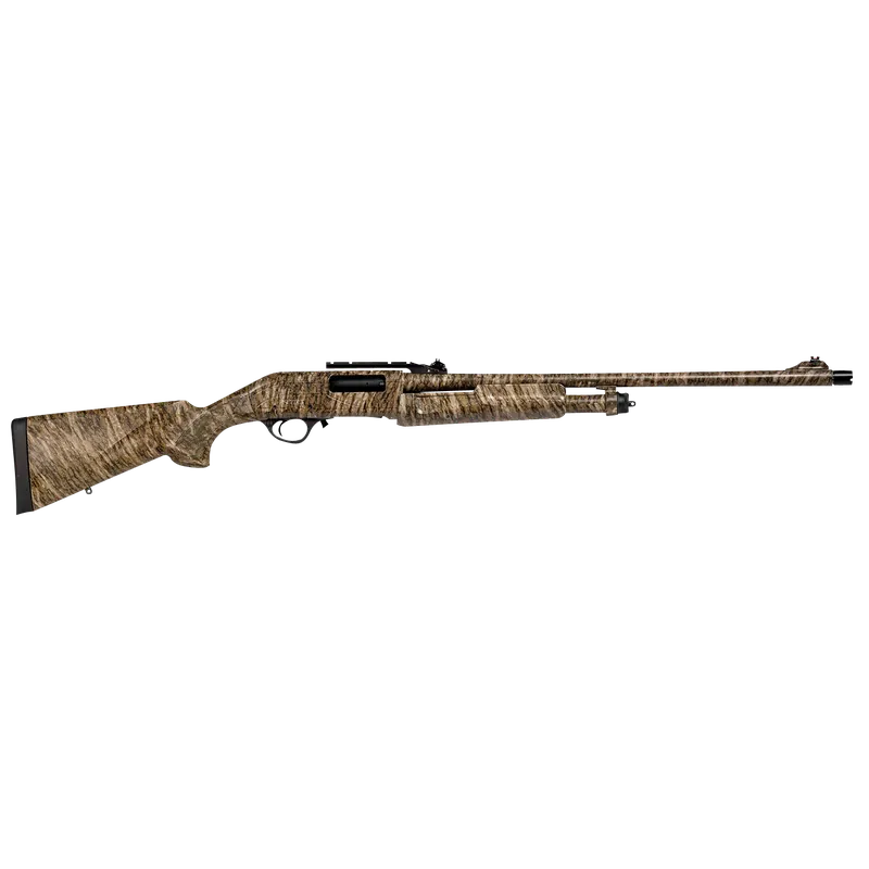 Escort HEFH1224TRBL Field Hunter Turkey 12 Gauge Pump Shotgun, Mossy Oak Bottomland Finish
