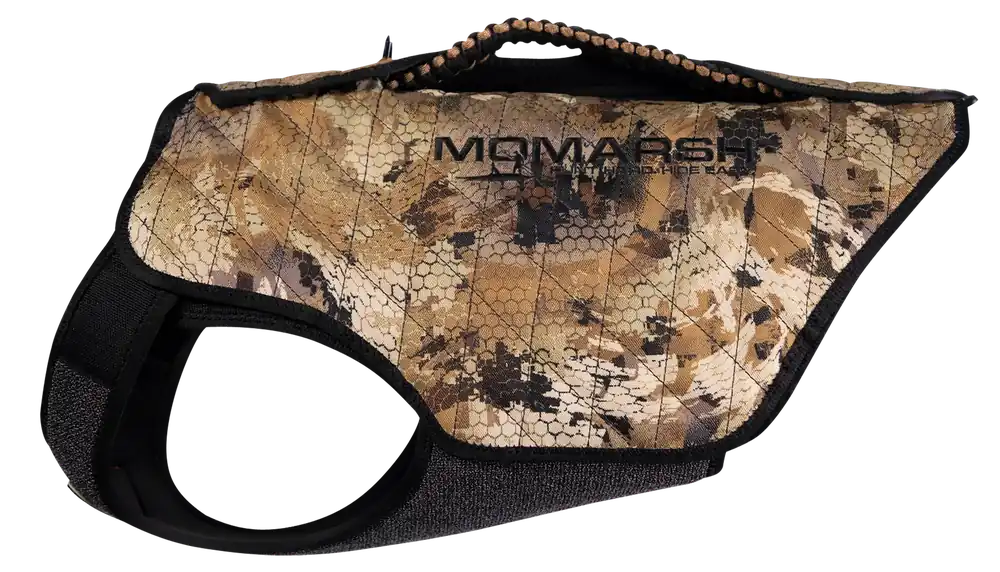 MOmarsh Versa-Vest Adjustable Dog Vest in Mossy Oak BottomLand Neoprene/Polyester