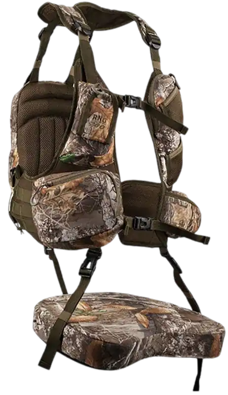 Knight & Hale KHT0065 Run N Gun Turkey Vest in Real Tree Edge Pattern
