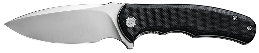 Civivi Praxis Mini Folding Knife with D2 Steel Blade and Black G10 Handle