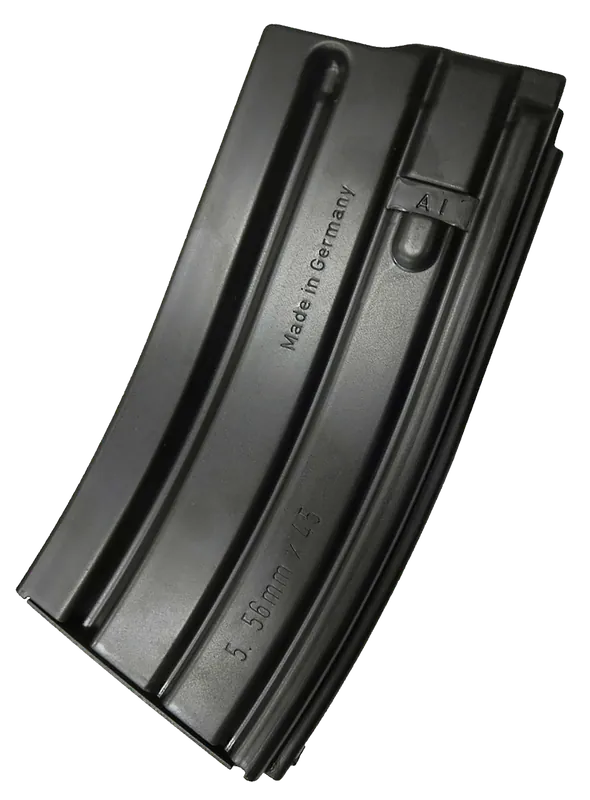 HK 233609S 20+1 5.56mm Magazine for H&K 416/MR556 - Black Steel