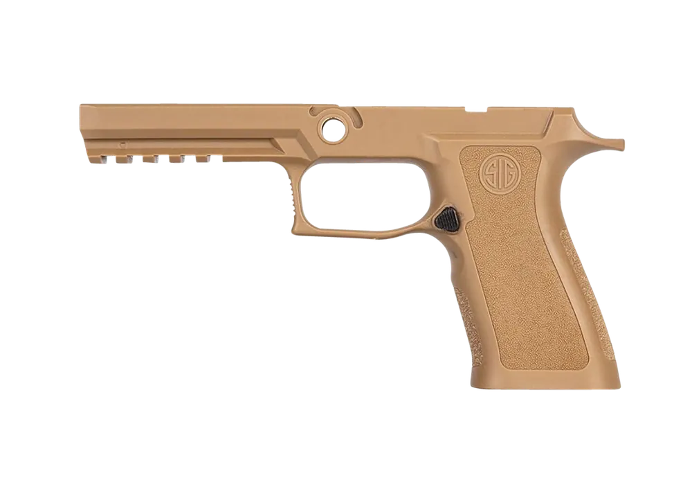 Sig Sauer P320 X-Series Large Grip Module, Coyote Polymer, Full Size Compatibility