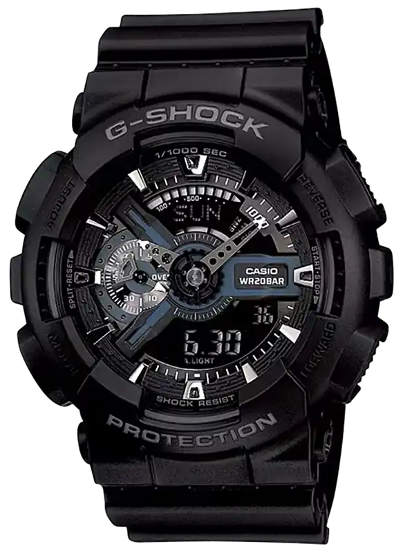 G-Shock Tactical Black Stainless Steel Bezel GA1101BCR Distribution 145-215mm