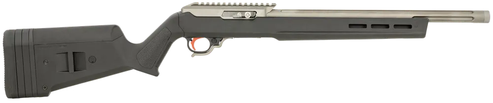 Tactical Solutions ATEGMGBMBLK X-Ring VR 22 LR Rifle with Gunmetal Gray Barrel and Black Magpul X-22 Hunter Stock