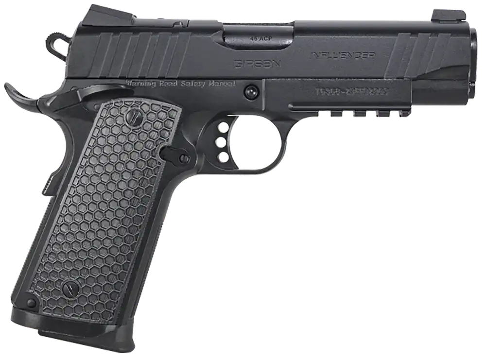 EAA GIRSAN MC1911 C Compact .45 ACP Pistol with Optic-Ready Slide and Picatinny Rail