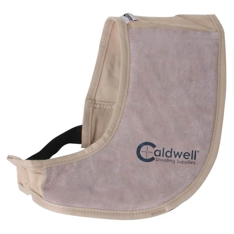 Caldwell Field Recoil Shield with Leather Pad - Ambidextrous Tan Cloth