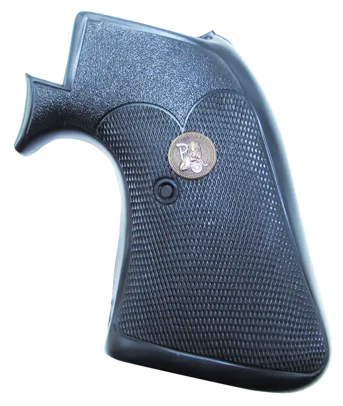 Pachmayr Presentation Grip for Ruger Super Blackhawk - Checkered Black Rubber, Square Trigger Guard