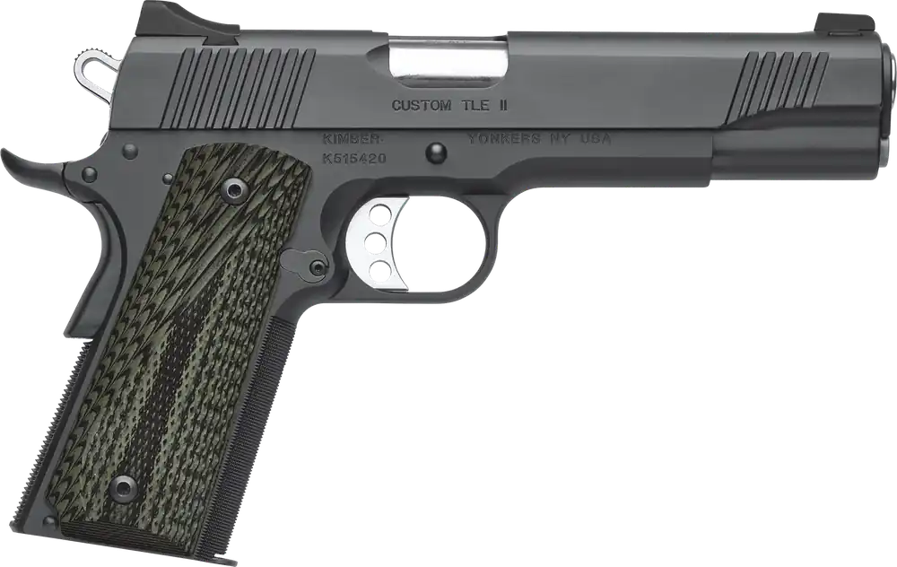 Kimber TLE II Custom 10mm Auto Pistol with Stainless Match Grade Barrel and G-10 Grip