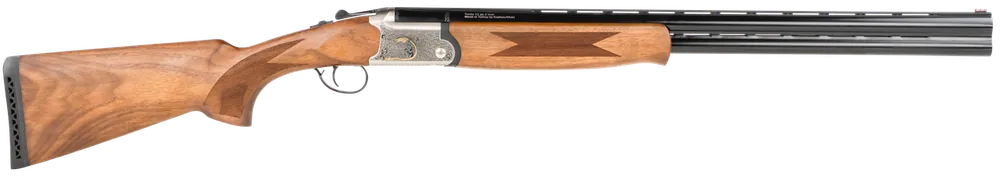 TriStar 33104 Trinity 12 Gauge Over/Under Shotgun with Silver Engraving and Turkish Walnut Stock