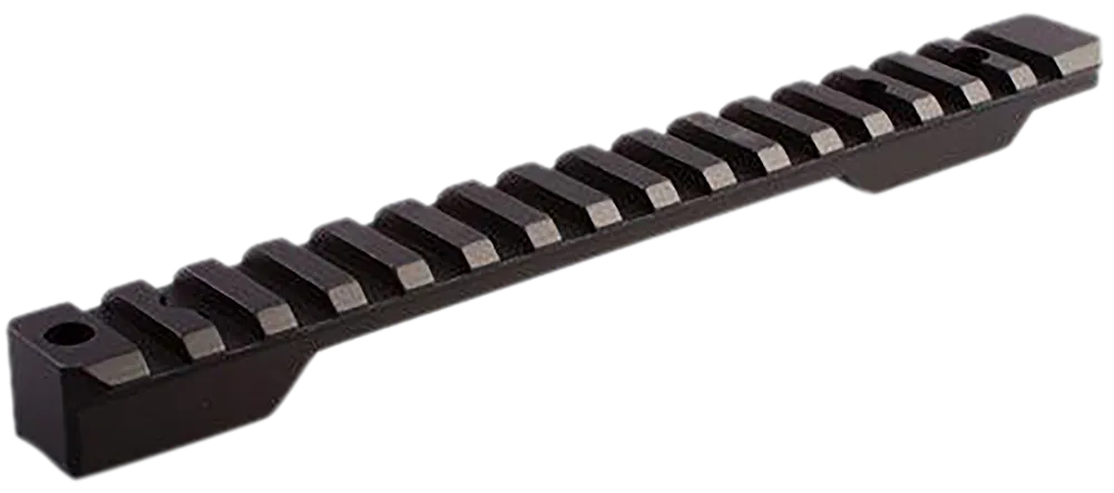 Talley PL0258763 Picatinny Rail for Fierce Edge/Fury Long Action - Black Anodized Aluminum, 0 MOA