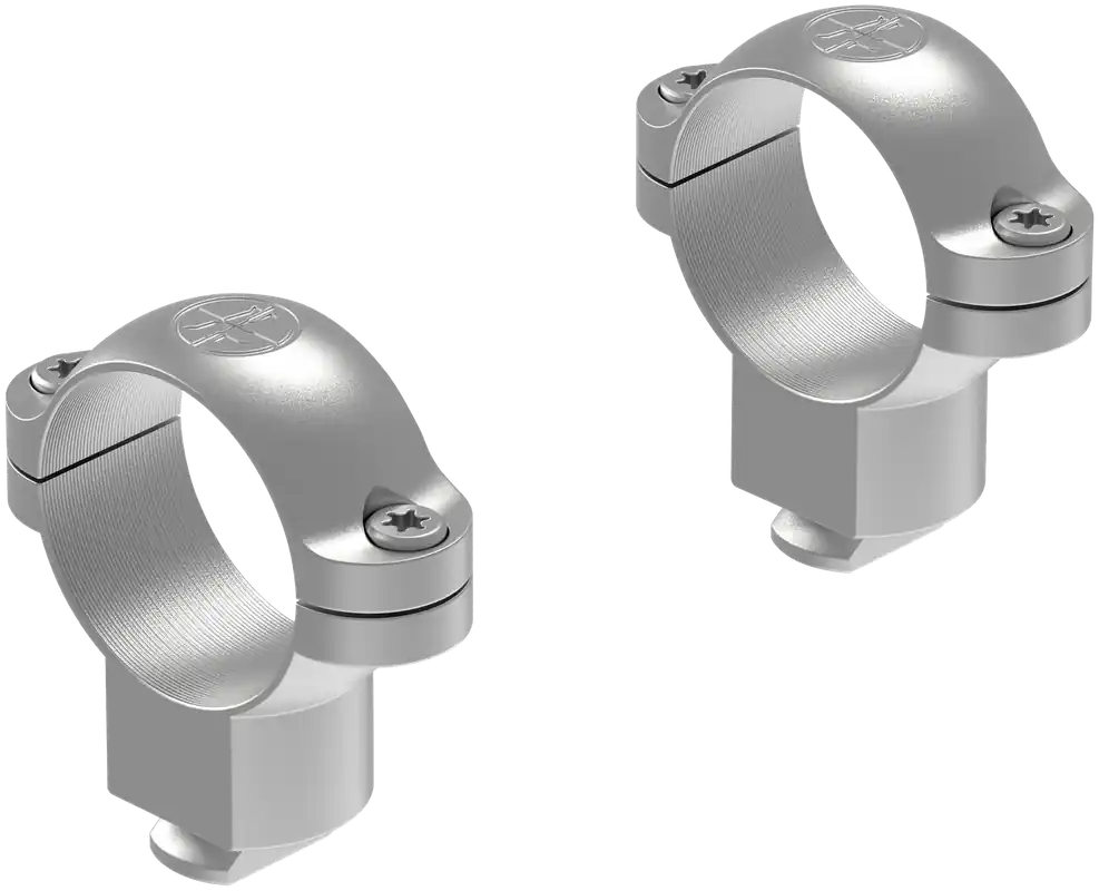 Leupold 51730 Dual Dovetail Silver 1" High Scope Rings