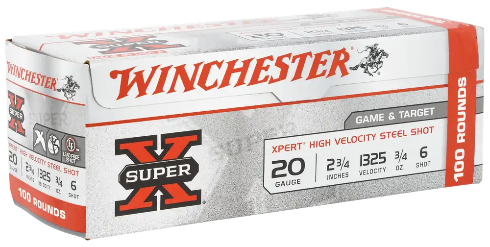 Winchester Super X Xpert High Velocity 20 Gauge 6 Shot Value Pack
