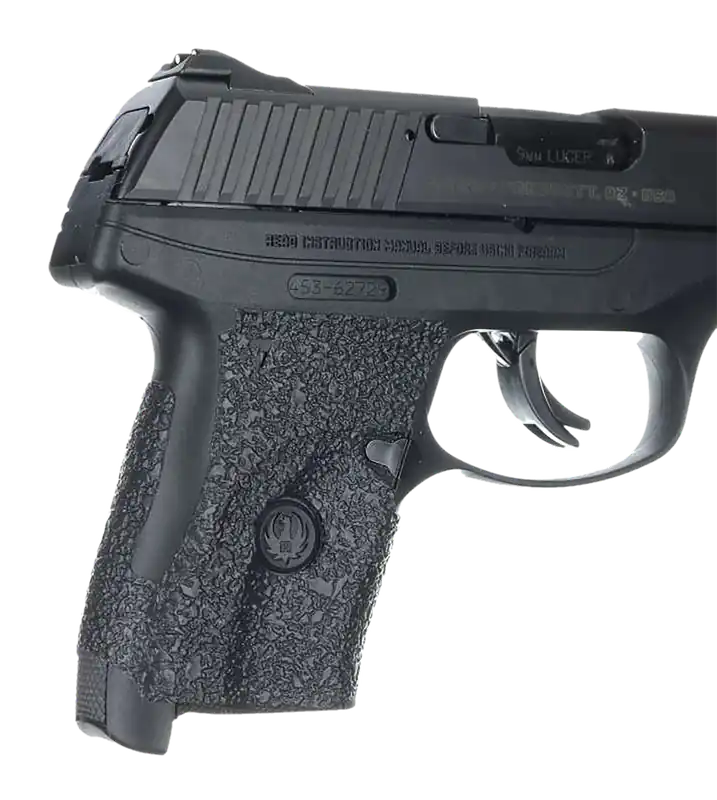 Ruger LC9s/EC9s Talon Grips 508R Textured Black Rubber Adhesive Grip