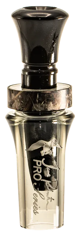Duck Commander Jase Robertson Double Reed Mallard Call, Smoke Gray Acrylic