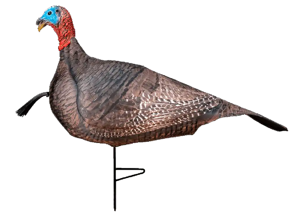 Primos 69069 Photoform Jake Turkey Decoy: Lightweight, Collapsible, Realistic Brown Foam