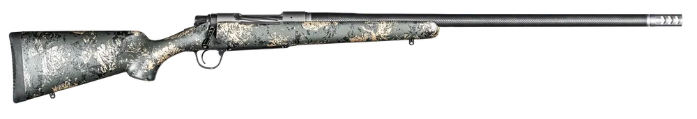 Christensen Arms Ridgeline FFT 6.5-284 Norma Rifle with Carbon Fiber Barrel and Green Stock