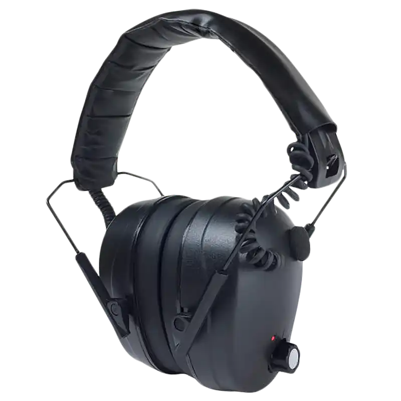 Radians CSE20BX Tactical Electronic Hearing Protection, 26 dB, Black, Over-the-Head, 1 Pair