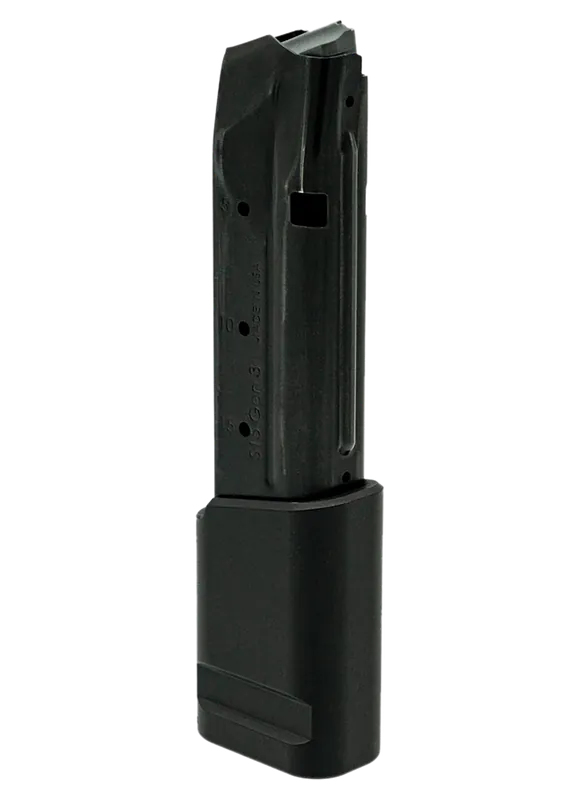 Shield Arms S15ME10INSBLK 10-Round Extended Magazine for S15, Black Aluminum
