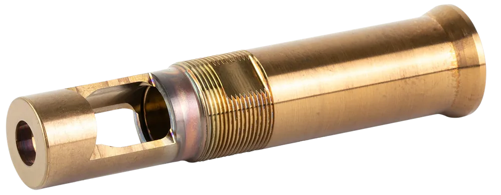 OCL-844 OTB Muzzle Brake by Otter Creek Arms - Raw Heat Treat 5/8x24