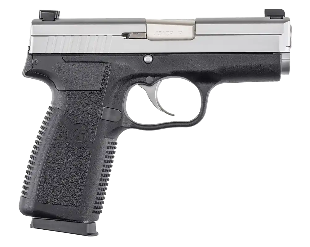 Kahr Arms KP4543N P .45 ACP, 3.40" Barrel, 6+1, Black Frame, Stainless Slide, Polymer Grip, Night Sights