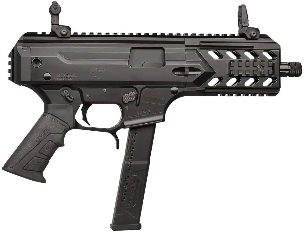 Gforce Arms BLADE6 9mm Pistol: 33+1 Capacity, 6" Barrel
