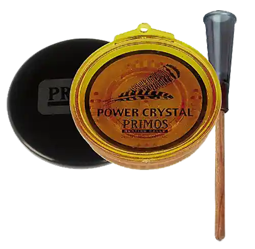 Primos 217 Power Crystal Turkey Call - Multi-Color Crystal/Wood Hen Sounds