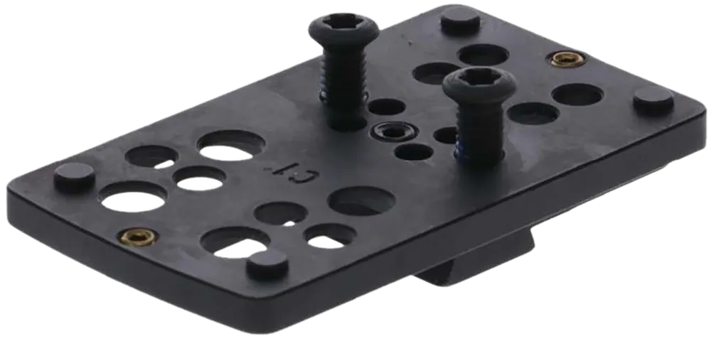 TruGlo TGTG8950C2 Black Nitride Steel Pistol Red Dot Sight Mount for Trijicon RMR