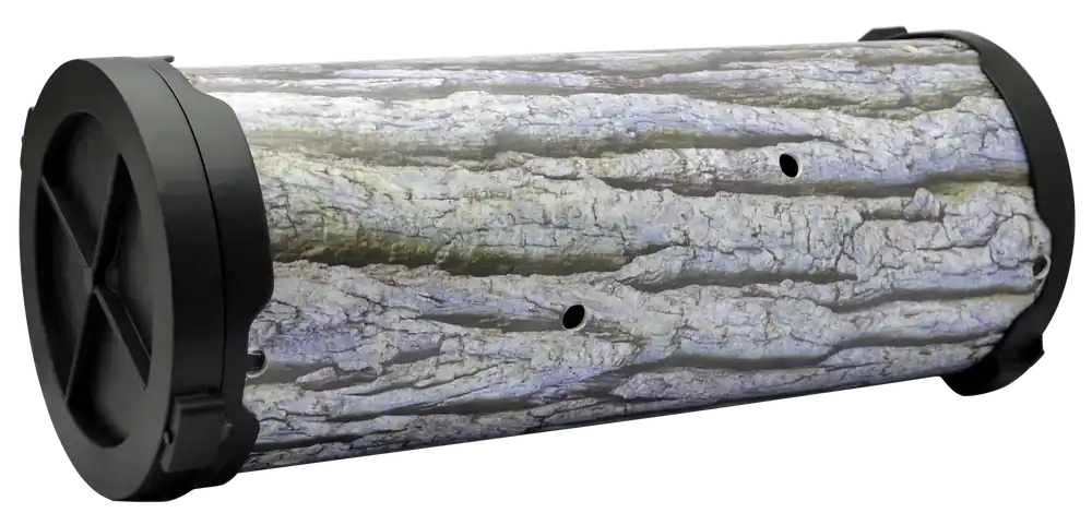 American Hunter Swine Log Feeder - 30 lbs Capacity, Gray