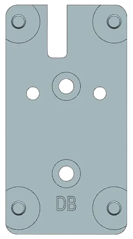 Beretta APX A1 Carry Optic Plate for Burris FastFire/Vortex Venom/Docter Pattern - Black