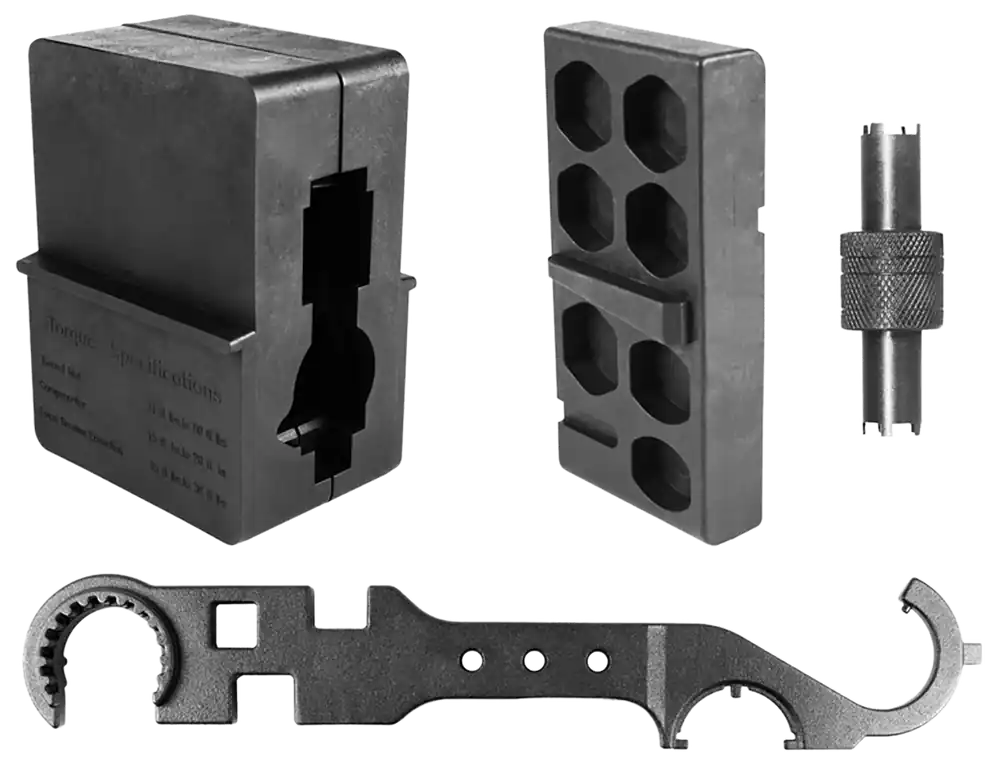 Aim Sports ATARAK Armorer's Kit for AR15/M4/M16 - Black Anodized Metal Handle