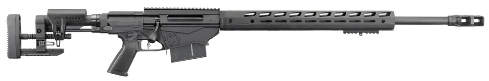 Ruger 18080 Precision .338 Lapua Mag Rifle with 26" Barrel and Optics Ready Design