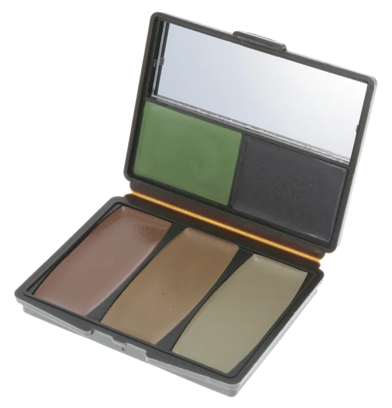 5-Color Camo Makeup Kit for Hunters and Military Use